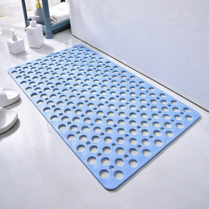 Textured Shower Mat with Grip Pattern Backing and Antibacterial Treatment