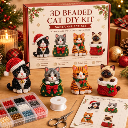 DIY Christmas Beaded Ornament Craft Kit