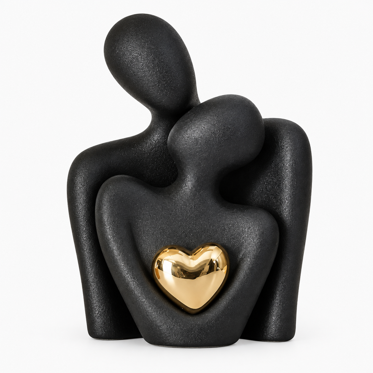 Ceramic Couple Figurine Modern Design Ornament