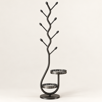 Coat Rack Storage Scandinavian Design Tree Shape