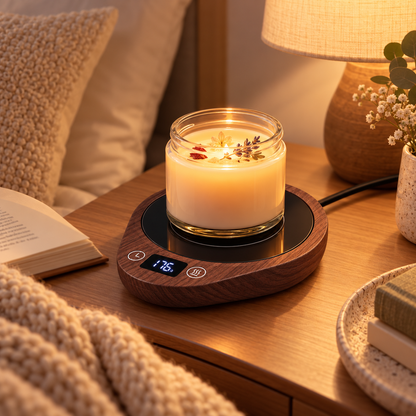 Coffee Mug Warmer Temperature Control Timer Function
