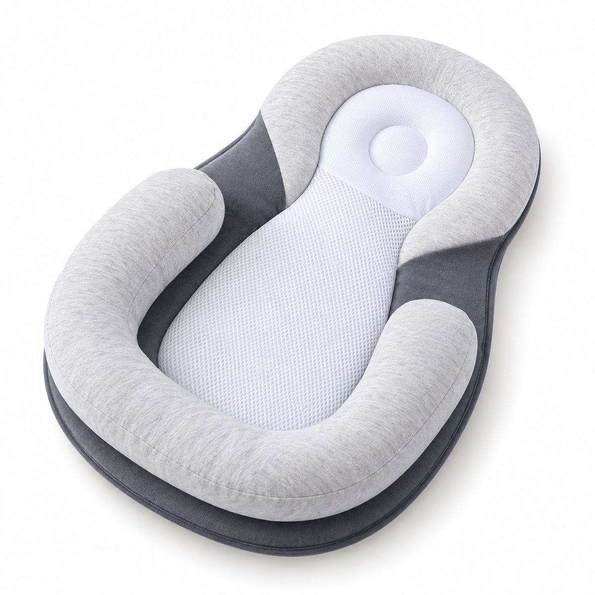 Colic Relief Ergonomic Baby Lounger Supportive Design