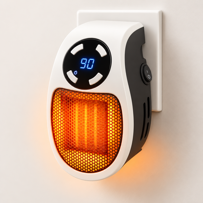 Compact Heater Bedroom Plug In Design Portable Heater