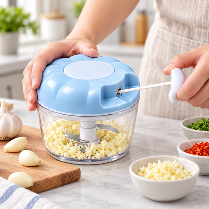 Compact Kitchen Garlic Masher Manual Garlic Press