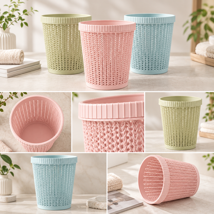 Compact Waste Bin Lightweight Small Garbage Decorative Design