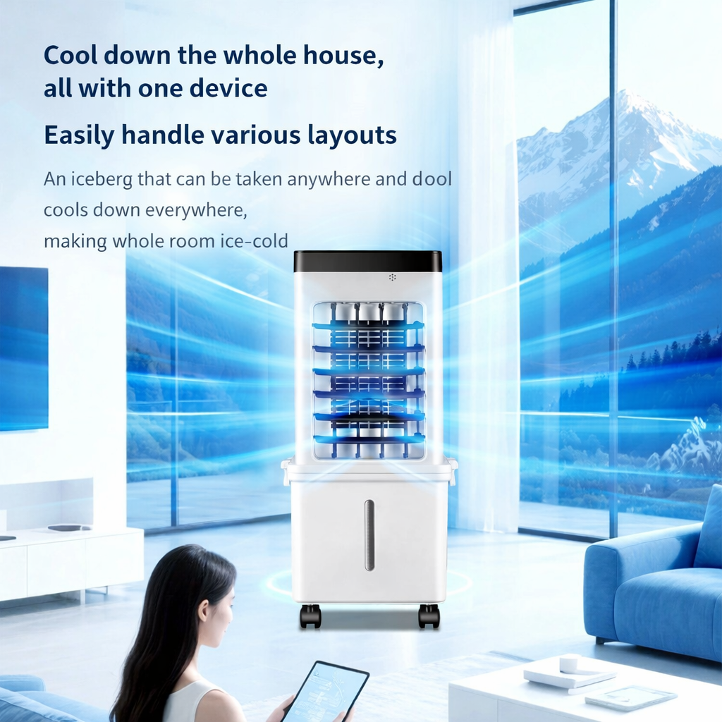Portable Air Conditioner Windowless Design for Home Office