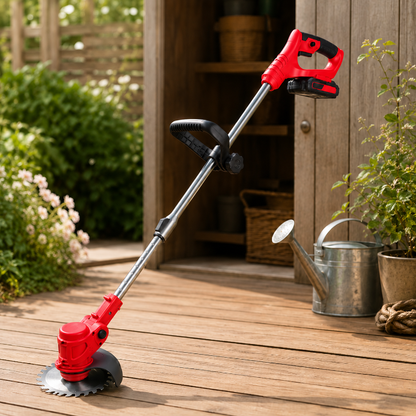 Cordless Grass Trimmer Ergonomic Adjustable Handle