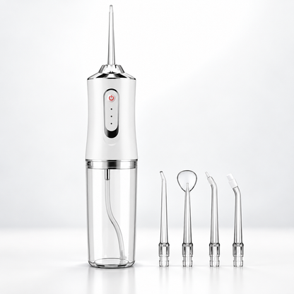 Cordless Water Flosser Rechargeable Replaceable Nozzles