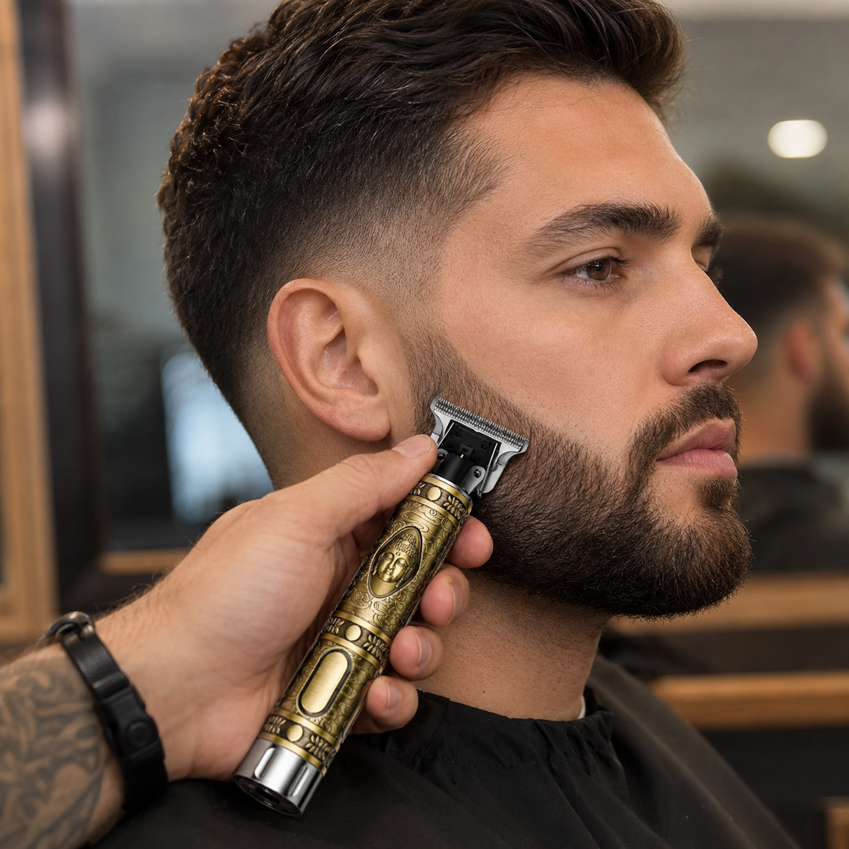 Cordless Adjustable Hair Trimmer Precision Grooming Tool