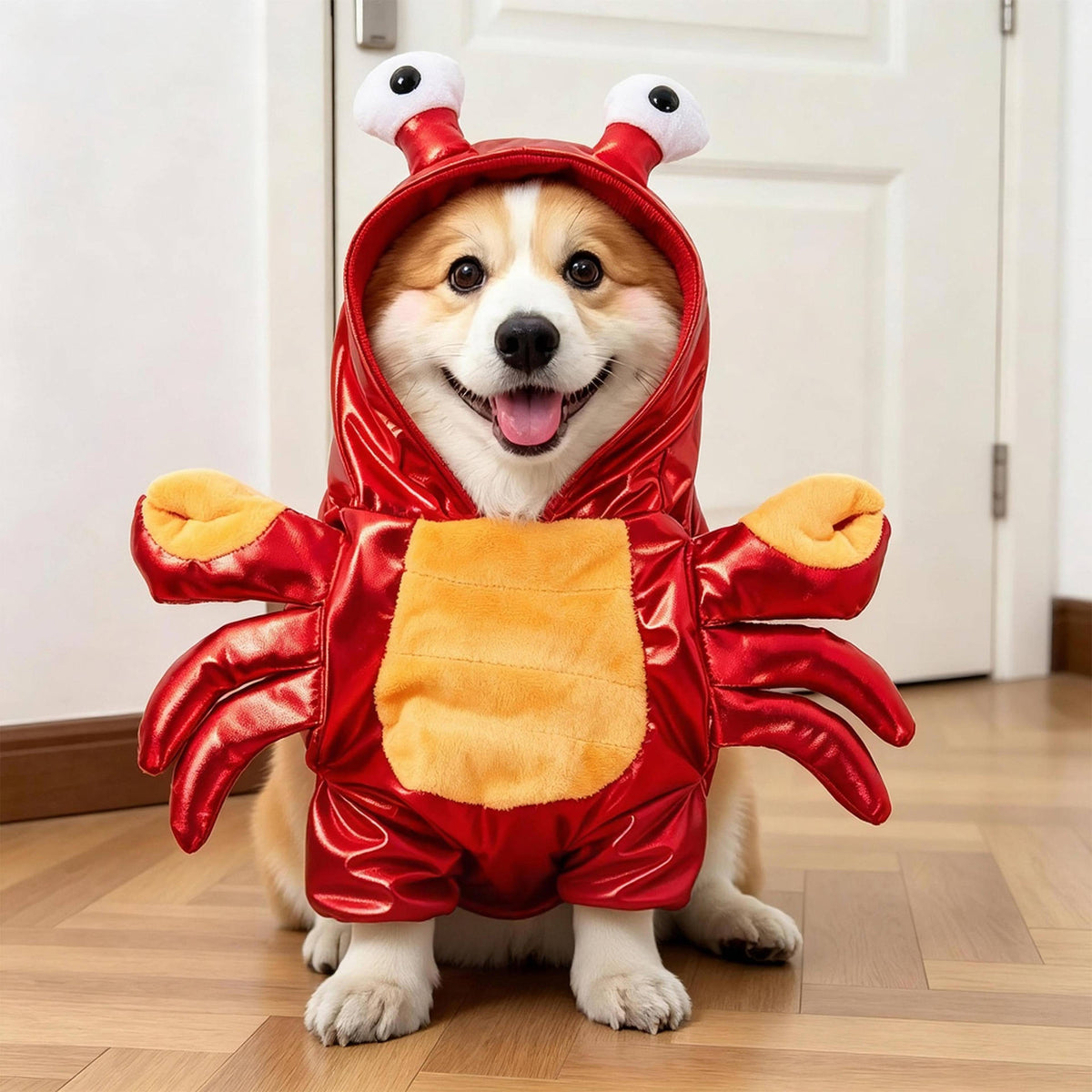 Dog Costume, Creepy Halloween Costume with Padded Arms and 3D Walking Look for Trick or Treating