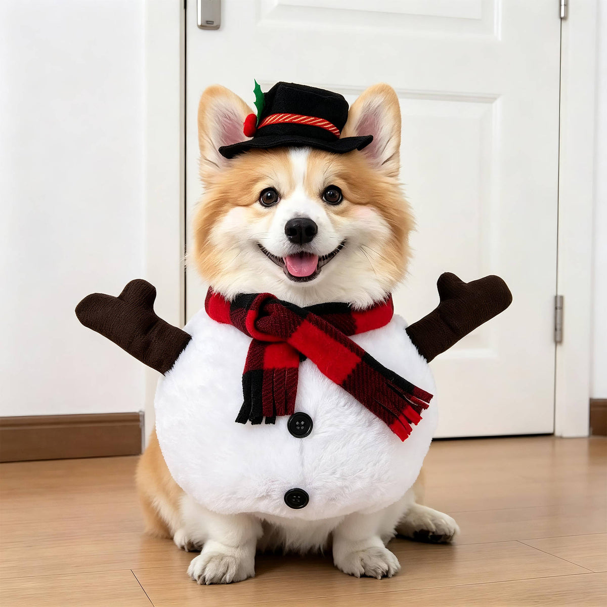 Dog Costume, Creepy Halloween Costume with Padded Arms and 3D Walking Look for Trick or Treating
