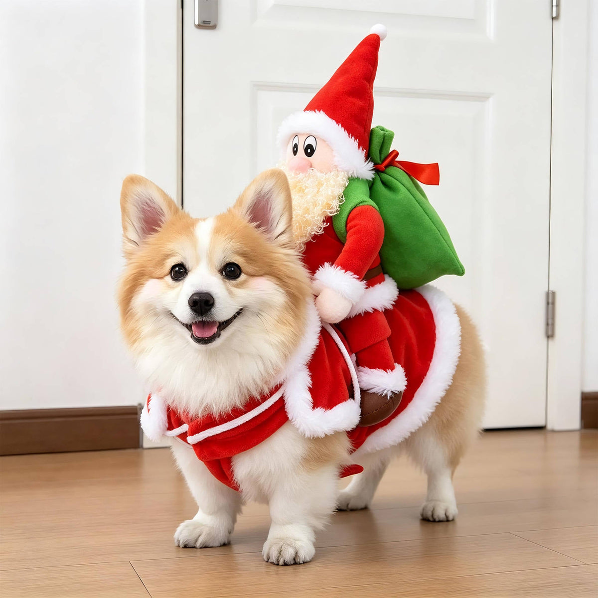 Dog Costume, Creepy Halloween Costume with Padded Arms and 3D Walking Look for Trick or Treating
