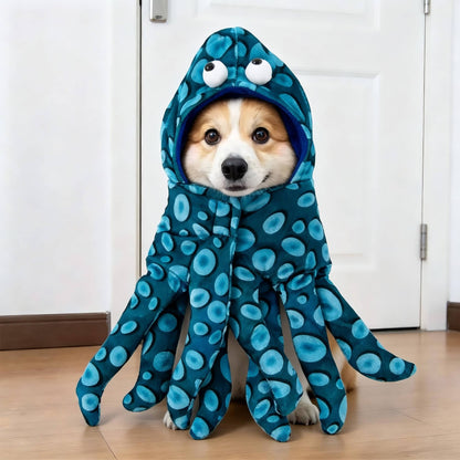 Dog Costume, Creepy Halloween Costume with Padded Arms and 3D Walking Look for Trick or Treating