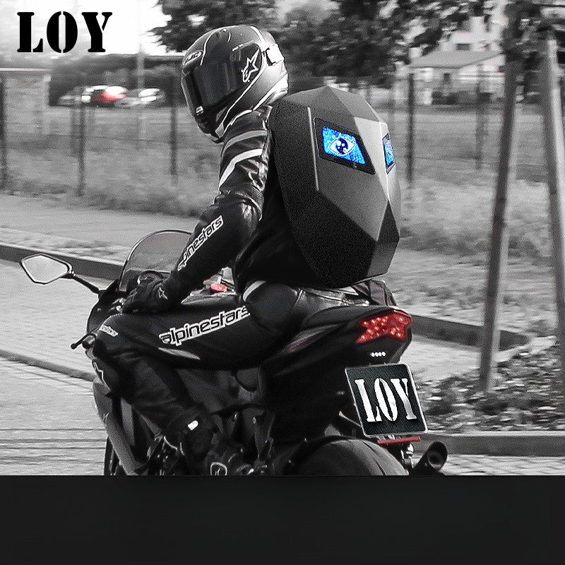 Waterproof Motorcycle Helmet Bag – Heavy Duty Riding Helmet Storage Carry Case for Travel, Outdoor Adventures and Protection