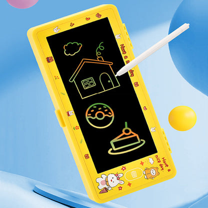 LCD Drawing Pencil Case – 2 in 1 Erasable Writing Board and Stationery Box for School Learning and Organization
