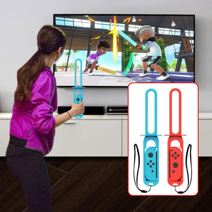 Handheld Sports Accessories Kit – 10-in-1 Gaming Bundle with Golf Clubs and Motion Sports Gear for Switch OLED Players