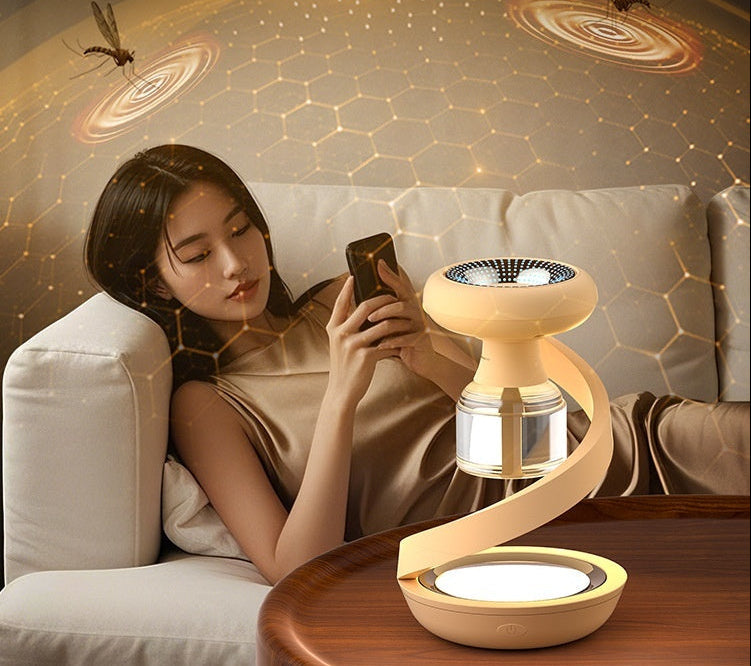 Portable Mosquito Repellent Device with Rechargeable Battery and LED Night Light