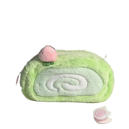 Cute Plush Pencil Case – Large Capacity Multifunction Stationery Storage Pouch for Students, School and Office Organization
