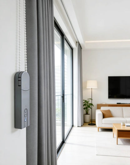 WiFi Smart Curtain Motor – Zigbee Electric Blind Controller Compatible with Smart Life App for Automated Home Window Curtains