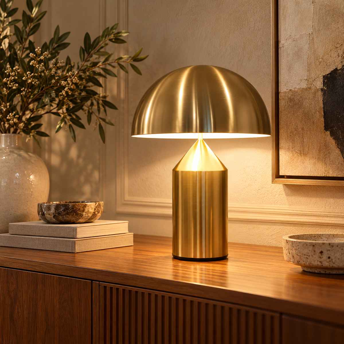 Dimmable Table Lamp Energy Efficient Modern Design
