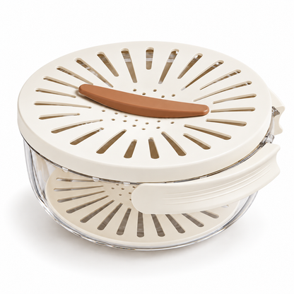 Draining Bowl Kitchen Strainer Vegetables Versatile Design