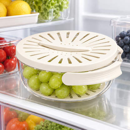 Draining Bowl Kitchen Strainer Vegetables Versatile Design