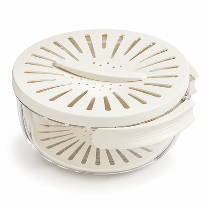 Draining Bowl Kitchen Strainer Vegetables Versatile Design