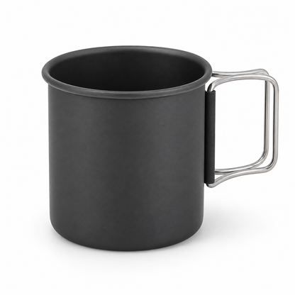 Durable Aluminum Mug Insulated Camping Outdoor Recreation