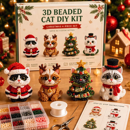 DIY Christmas Beaded Ornament Craft Kit