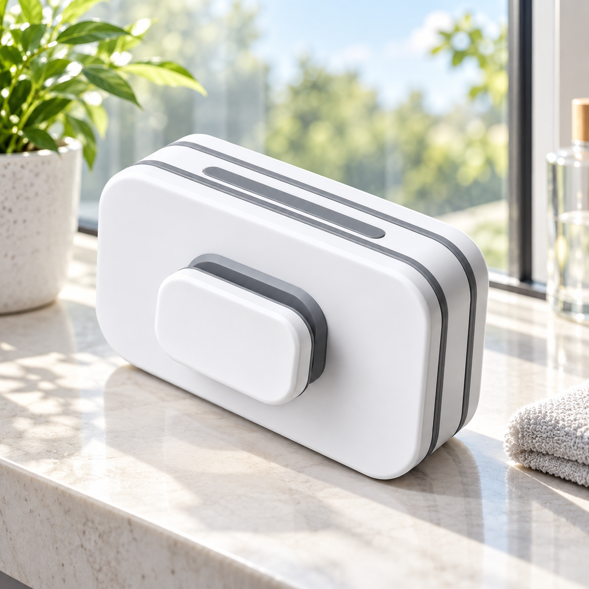 Easy Window Glass Cleaning Tool Compact Design