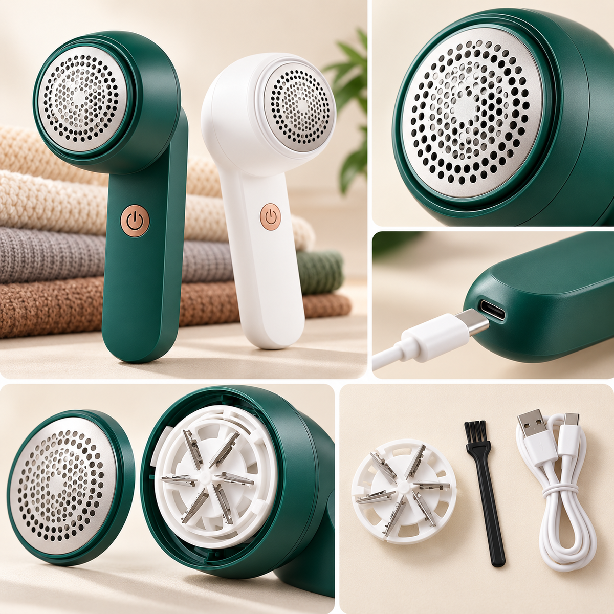 Electric Lint Remover Clothes Portable Handheld Design