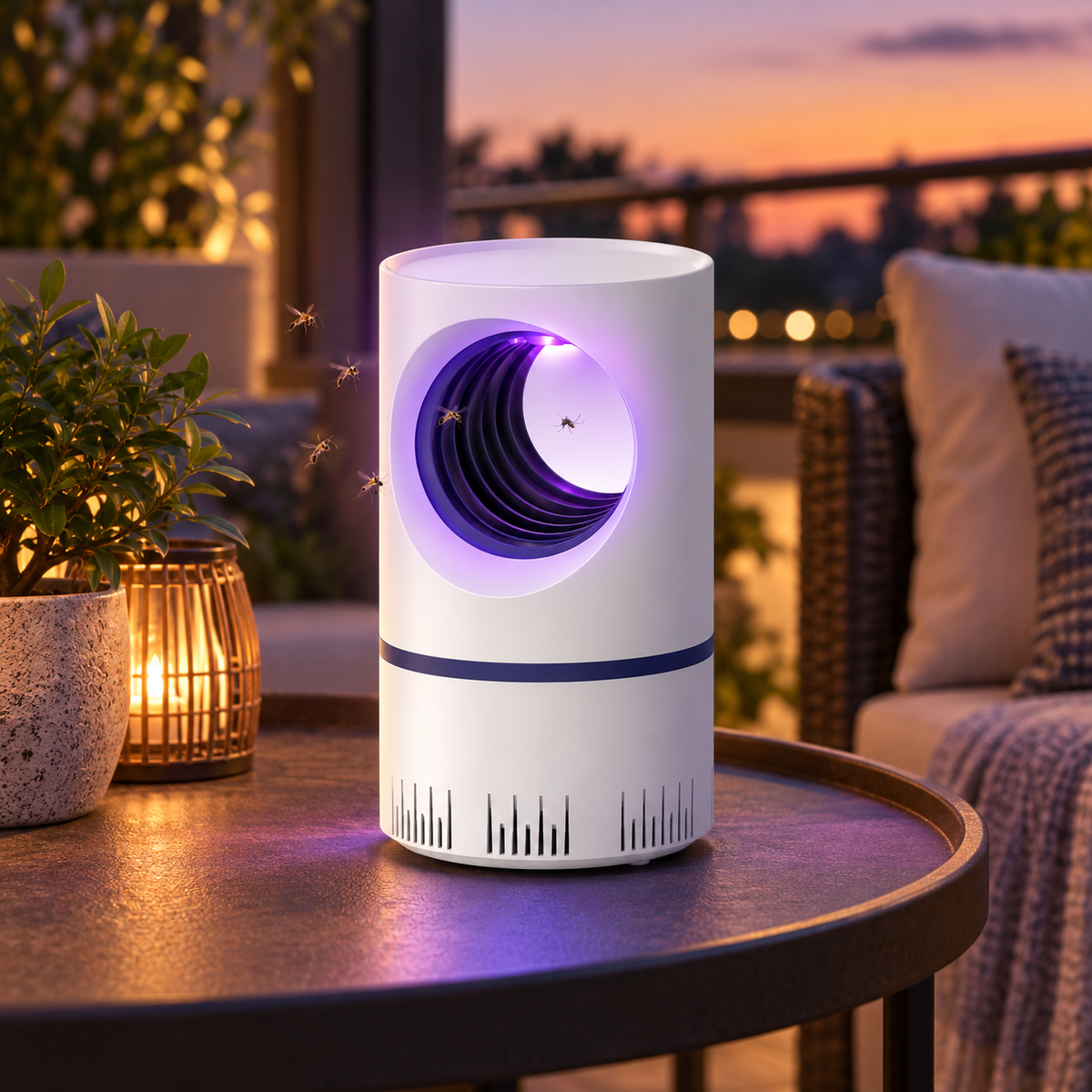 Electric Mosquito Killer Lamp Indoor Silent USB Night Use