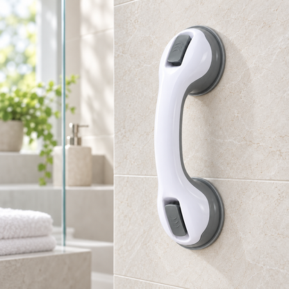 Ergonomic Suction Grab Bar Adjustable Bathroom Safety Aid