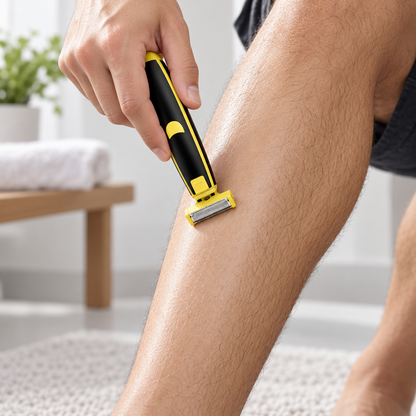 Fast Safe Shaving Electric Shaver Wet Dry Use