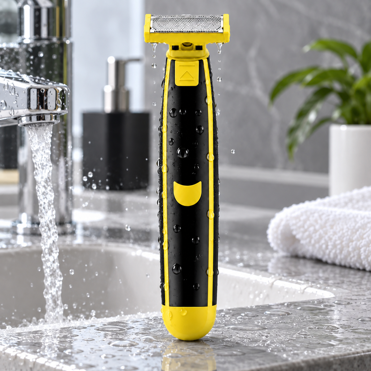 Fast Safe Shaving Electric Shaver Wet Dry Use