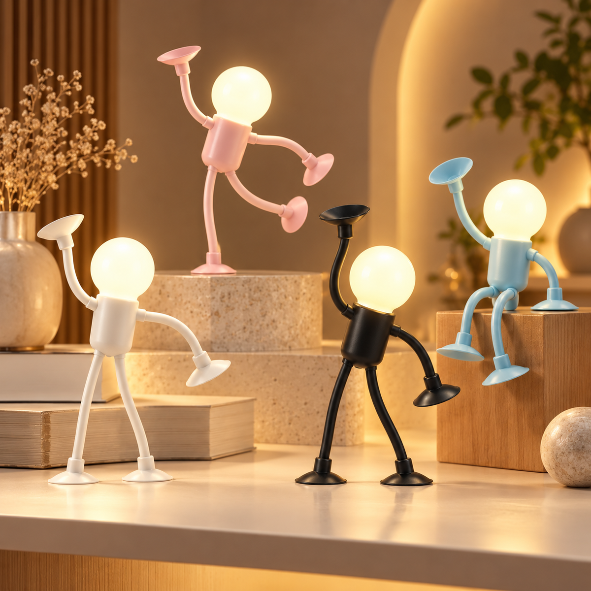 Flexible Table Lamp LED Creative Adjustable Foldable