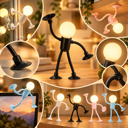 Flexible Table Lamp LED Creative Adjustable Foldable