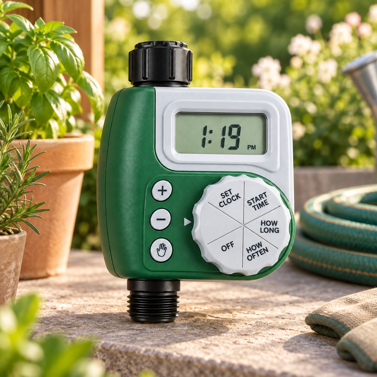 Garden Watering Timer Lcd Automatic Irrigation Valve