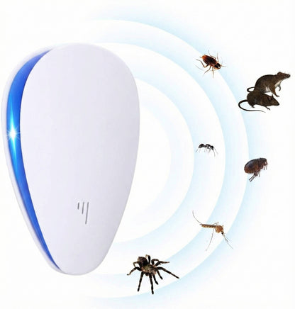 Plug In Ultrasonic Pest Deterrent Device for Bed Bugs and Insects