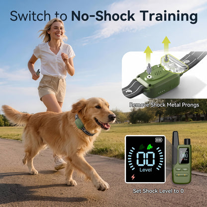 Dog Training Collar with Remote, 3300FT Range, Adjustable Collar for Dogs 10 to 120Lbs