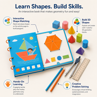 Geometry Learning Educational Book Interactive Fun