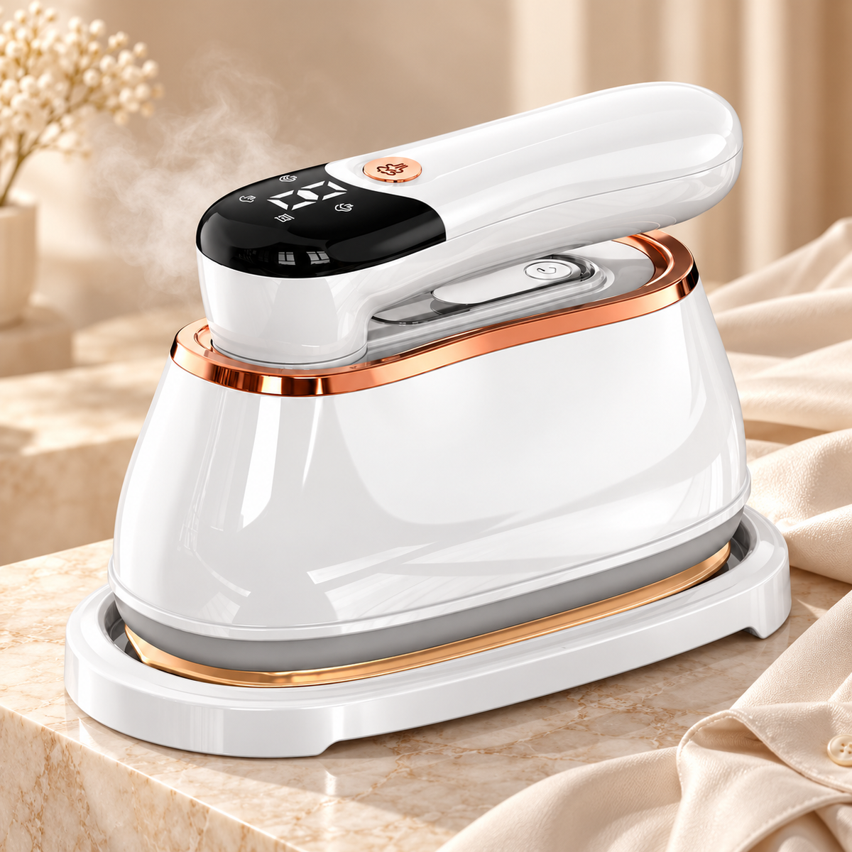 Handheld Garment Steamer Portable Travel Foldable
