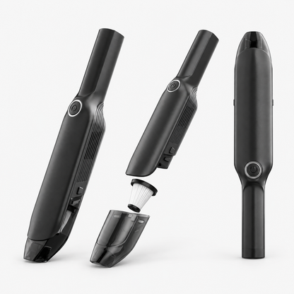 Handheld Vacuum Cleaner Cordless Portable Compact LED Light