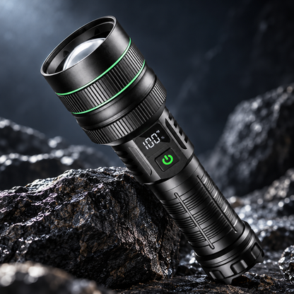 High Lumen Flashlight Powerful Hunting Adjustable Beam