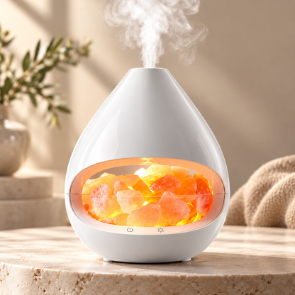 Himalayan Salt Lamp Diffuser Decorative Design