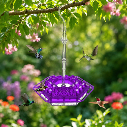 Hummingbird Feeder Bee Guard Outdoor Garden Decor