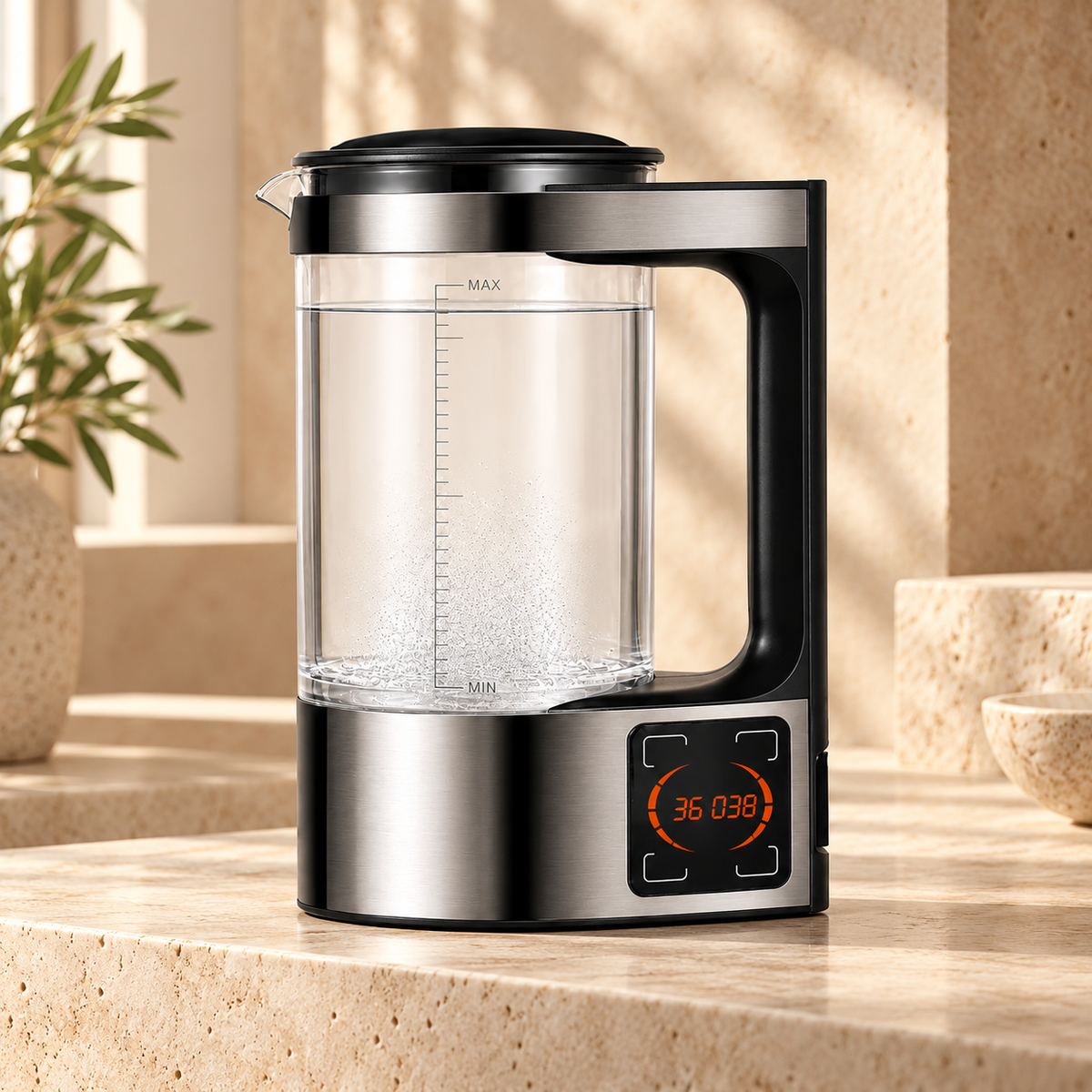 Hydrogen Water Pitcher Large Capacity Generator Faucet