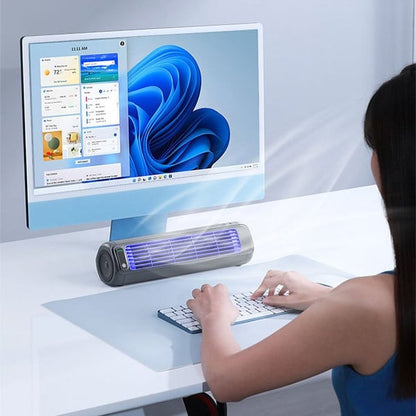 Rechargeable Portable Fan with 36dB Silent Operation and 8-Hour Battery Life