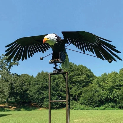 Metal Bird Garden Decoration with Flexible Joints and Wind Motion