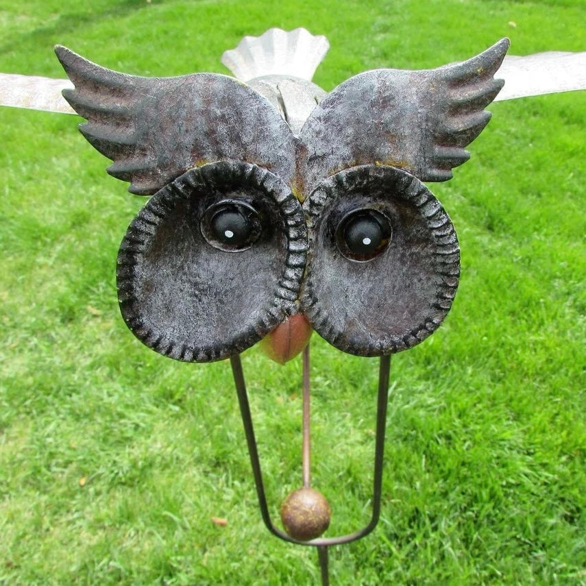 Metal Bird Garden Decoration with Flexible Joints and Wind Motion